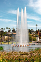 fountain in the park