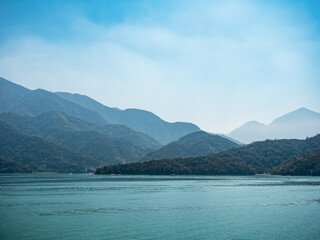 beatuful lake view at Sun Moon Lake, Taiwan.