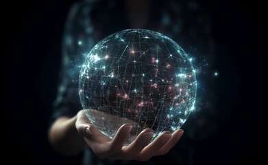 World of information in the palm of your hand, data analysis and management 