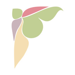 Corner Border Abstract