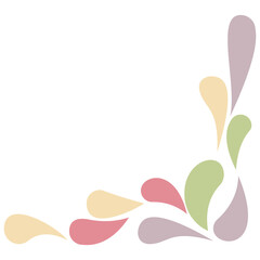 Corner Border Abstract