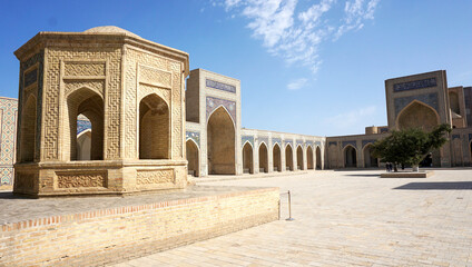 Fototapeta na wymiar Historical and architectural monuments of Bukhara