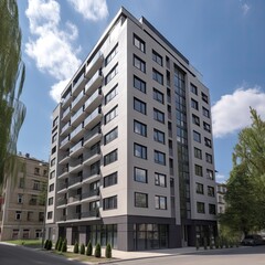 LuxuryPremium Apartments Building