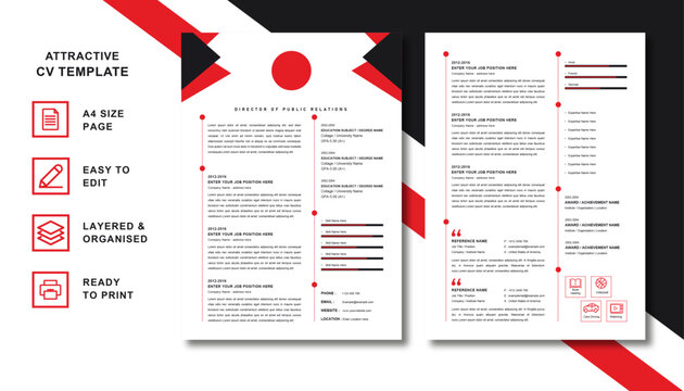 Colorful Resume Template