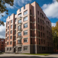 Fototapeta premium LuxuryPremium Apartments Building