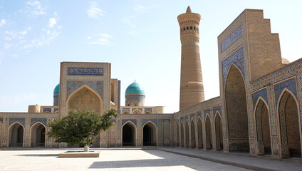 Large complex of architectural monuments in Bukhara