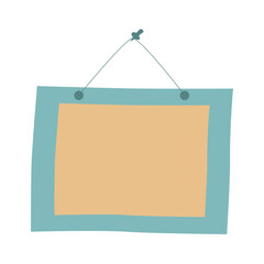 Paper Note Shape Frame Border