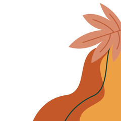 Floral Aesthetic Corner Shape