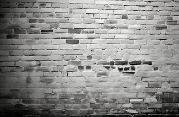 background of grunge brick wall Generative AI