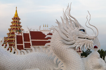 Wat Huay Pla Kang, Goddess of Mercy Chiang Rai, Giant white statue