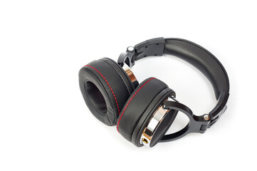 Fototapeta premium Professional studio headphones for DJs and lovers of quality music.