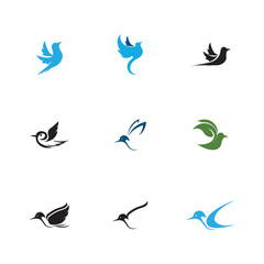 Fototapeta na wymiar Bird logo images illustration design