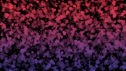 red and purple color heart background