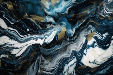 beautiful natural blue white marble pattern
