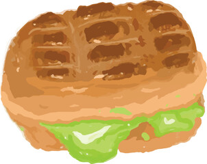 Bread drawings that I drew can be edited.