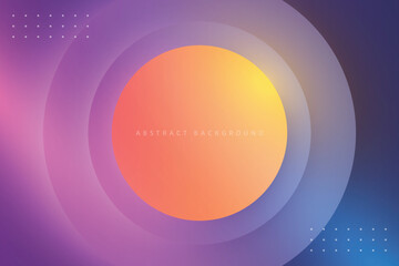 blue and purple gradation abstract background with modern glowing circles texture