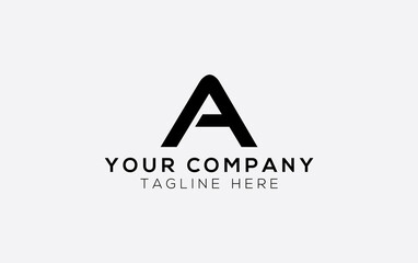 Simple and unique letter logo design vector with circle. The letter and alphabets circle vector designing