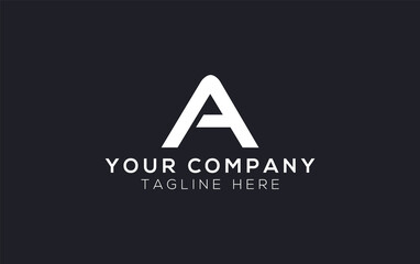 Simple and unique letter logo design vector with circle. The letter and alphabets circle vector designing