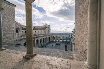Fototapeta na wymiar Abbey of Montecassino