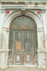 door of the cathedral