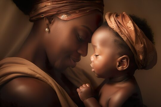 Black Motherhood: Warmth and Resilience.
Generative AI
