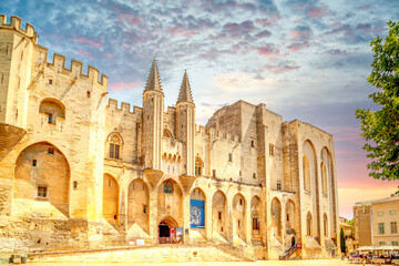 Altstadt, Avignon, Frankreich 