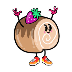 Whimsical and Adorable Cartoon Character Illustration