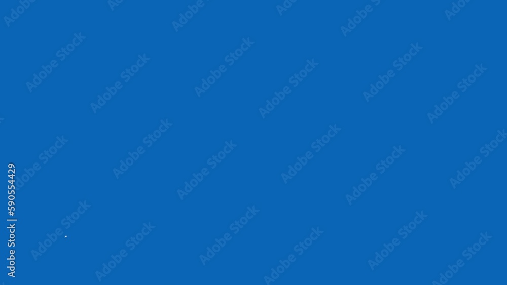 Poster abstract blue background from lines. rendering animation.