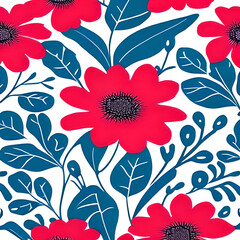 seamless floral background