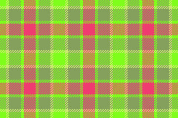 Fabric tartan textile. Pattern background check. Texture plaid vector seamless.