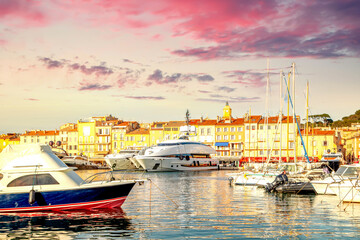 Hafen, Saint Tropez, Frankreich 