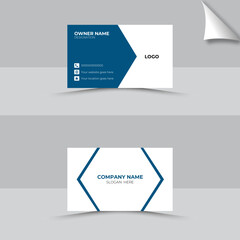 set of business cards