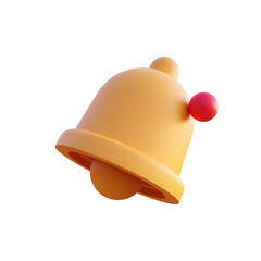 Social media notification icon illustration 3d render perspective view isolated PNG transparent