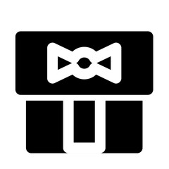 gift away of ramadan month solid icon set