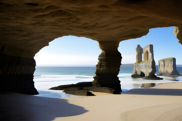 As Catedrais beach - Beach of the Cathedrals - Galicia, Spain