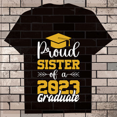 Obraz premium Graduated silhouette, college, icon, congratulation, student, graduate cap illustration t-shirt design