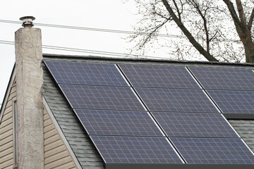 solar system on a roof own home