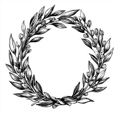 Laurel Wreath created with Generative AI