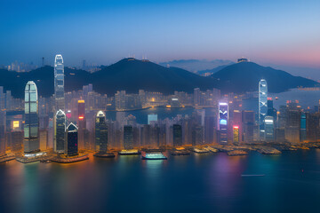 Hong Kong skyline