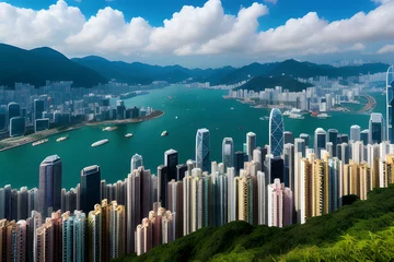 Foto op Plexiglas Hong Kong © Floor