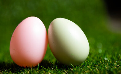 easter eggs on wooden background. Easter concept. Eggs. Background. Food. Holidays. 