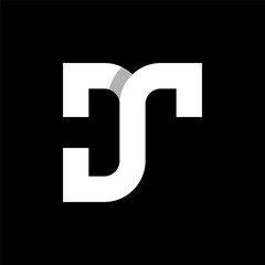 Letter DS creative monogram logo