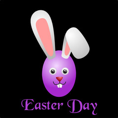 easter bunny with egg