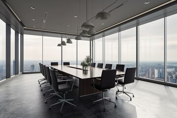 modern office, meeting room
