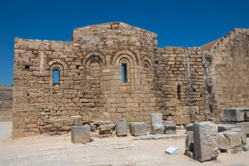 Acropole de Lindos, Rhodes