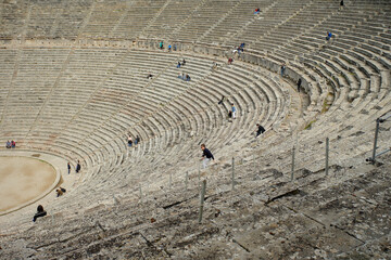 The Ancient Theatre of Epidaurus (Peloponnese, Greece)