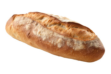 French Bread On Isolated Transparent Background, Png. Generative AI