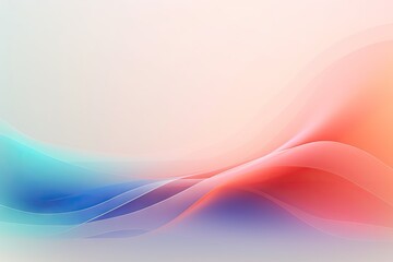 Obraz premium Abstract blue wave background. AI generated art illustration.