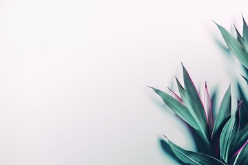 Abstract blue wave background. AI generated art illustration.