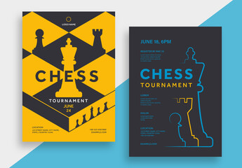 Chess Tournament Poster Layout